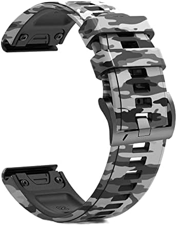 DJDLFA 26 22mm Szilikon gyorskioldó Watchband a Garmin Fenix 7 7X 6X 6 Pro 5X 5 + 3 HR MK2 Easyfit Intelligens