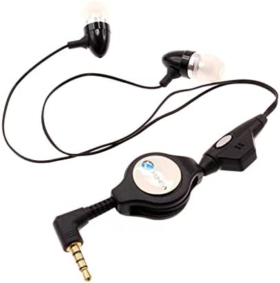 Visszahúzható Fülhallgató, Vezetékes Fejhallgató Kihangosító Mikrofon, Headset, 3,5 mm-es Fülhallgató