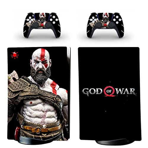 Játék Isten Legjobb A Háború PS4 vagy PS5 Bőr Matrica PlayStation 4 vagy 5 Konzol, 2 Vezérlők Matrica
