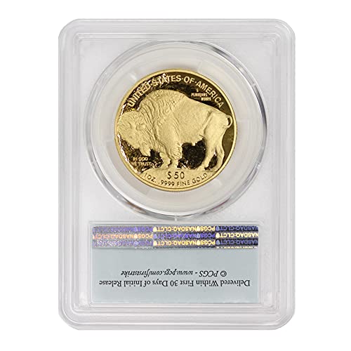 2011 W 1 oz Amerikai Arany Buffalo PR-70 Mély Cameo Első Csapás Zászló címke által Menta Állami Arany