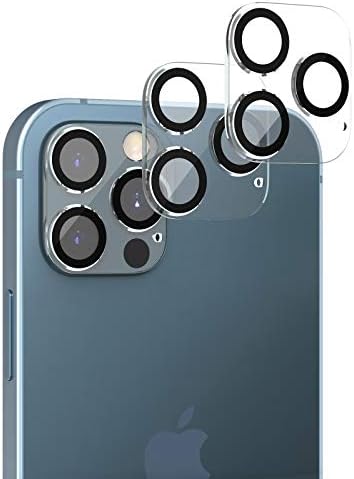 Tuopuna Kamera Lencséjét Védő a Tükröződésmentes Kör, Apple iPhone 12 Pro 6.1 colos, [3 Csomag] 9H HD