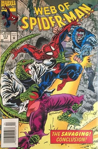 A Web of Spider-Man, A 111 (Újságos) VF ; Marvel képregény | 2. megjelenés Parancs