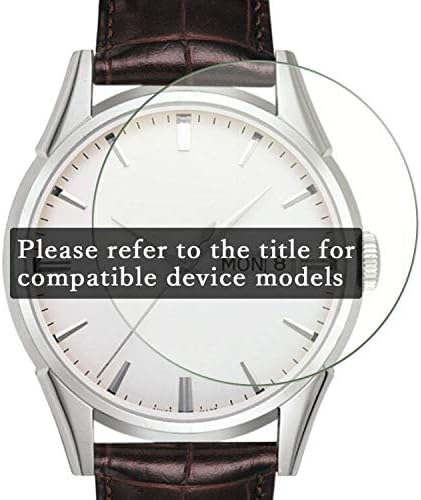 Synvy [3 Csomag] képernyővédő fólia, Kompatibilis a Cartier W6801004 TPU Film Smartwatch Intelligens Karóra