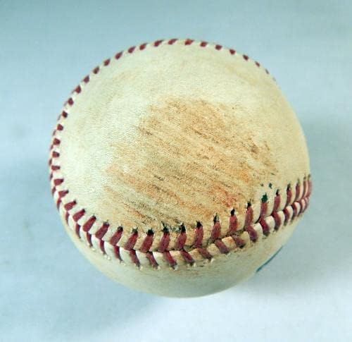 2022 New York Mets Marlins Játék Használt Baseball Edward Cabrera Tyler Naquim Labda - Játék Használt