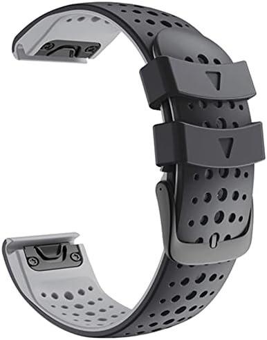NDJQY 22mm Quickfit Watchband A Garmin Fenix 7 6 6Pro 5 5Plus Szilikon Sáv A Megközelítés S60 S62 forerunner