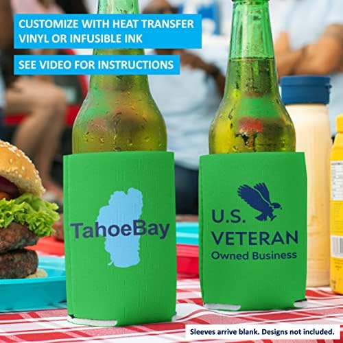 TahoeBay Üres sörösdobozt Hűtők (25-Pack) Natúr Ömlesztett Összecsukható Hab Üdítőt Fedezi a Lakosoknak,
