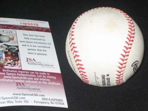 Ulysses Hickey Redd Aláírt Hiteles Aláírást Néger Liga Onl Baseball Szövetség - Dedikált Baseball