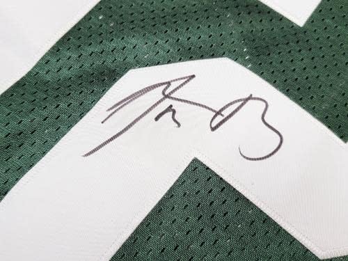 A Green Bay Packers Aaron Rodgers Dedikált Zöld Nike Twill Limited Jersey Méret L XLV MVP Fanatikusok
