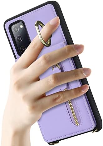 Jaorty Kors Heveder 4 az 1-ben Pénztárca tok Samsung Galaxy S20 FE 5G az Esetben a Kártya Birtokosának,360