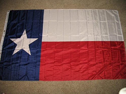 Texas Lone Star Állami Zászló Szuper-Poli 5X8 Méteres (150D Szuper Poliészter)