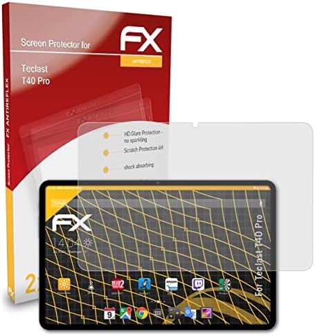 atFoliX képernyővédő fólia Kompatibilis Teclast T40 Pro Képernyő Védelem Film, Anti-Reflective, valamint