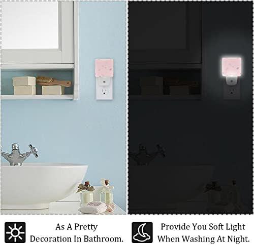2 Csomag Plug-in Éjjeli LED-es Éjszakai Fény, Juh, Pizsama, Alkonyat-hogy-Hajnal Érzékelő Gyerek Szoba,