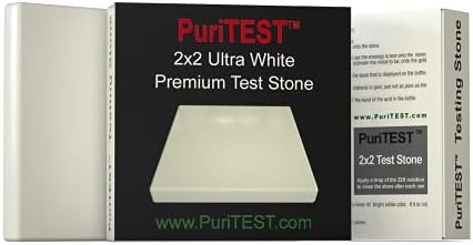 PuriTest Valódi Prémium 2x2 Fehér PRO Touch Vizsgálat Kő Arany, Ezüst & Platina Ékszerek Vizsgálat Karácsony