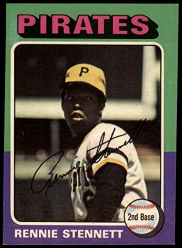 1975 Topps 336 Rennie Stennett Pittsburgh Pirates (Baseball Kártya) EX/MT Kalózok