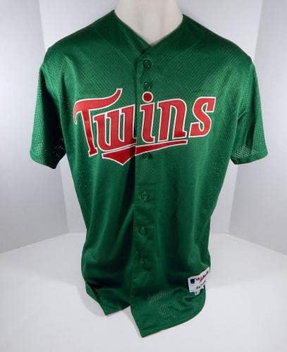 2005 2008 Minnesota Twins 45 Játék Kiadott Zöld Jersey-i Szent Patrik Nap DP06981 - Játék Használt MLB