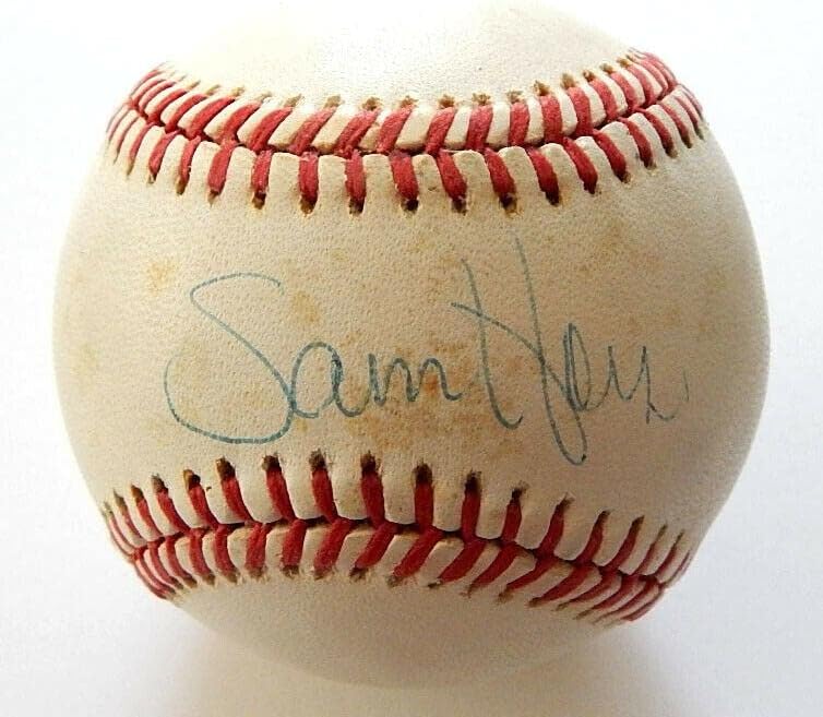 Sam Horn Aláírt Hivatalos Rawlings AL Baseball Auto Autogram - Dedikált Baseball
