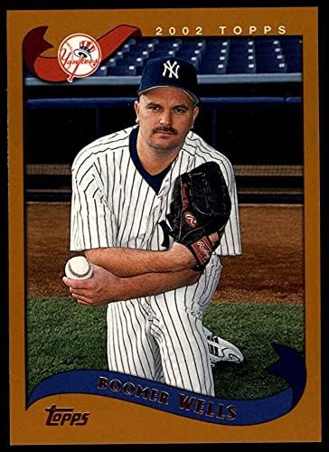 2002 Topps 80 T David Wells New York Yankees (Baseball Kártya) NM/MT Yankees