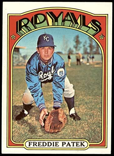 1972 Topps 531 Freddie Patek Kansas City Royals (Baseball Kártya) NM+ Uralkodók
