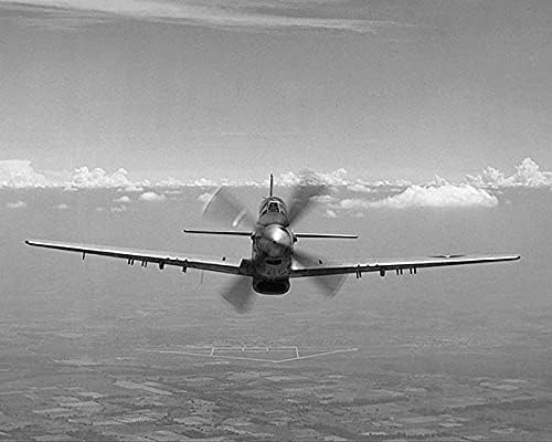 P-51 / P-51D Mustang VILÁGHÁBORÚS Repülőgép 11x14 Ezüst-Halogenid-Fotó Nyomtatás