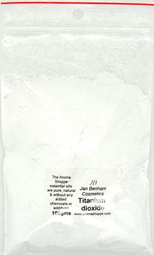 Titán-Dioxid - Prémium Minőségű Természetes Fehérítő a Szappan, Ásványi Smink, Alapítvány & Kozmetikumok