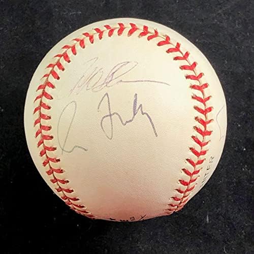1996 Atlanta Braves aláírt baseball PSA/DNS dedikált Greg Maddux - Dedikált Baseball