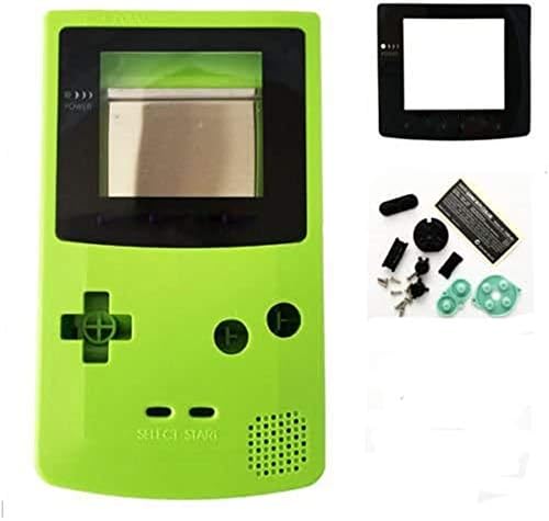 Vivi Audio® a Nintendo GBC Gameboy Color Teljes Ház Shell Esetben Fedél Csere, Lime Zöld