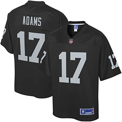 NFL PRO LINE Férfi Davante Adams Fekete Las Vegas Raiders Replika Jersey