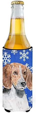 Caroline Kincsek SC9607MUK angol Foxhound Télen Hópelyhek Ultra Ölelkezős a Vékony doboz, Lehet Hűvösebb