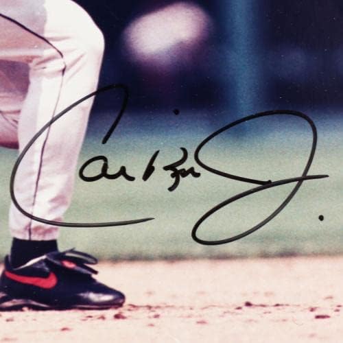 Cal Ripken Ifjabb Aláírt Fotó Gubancos 8×10 Orioles – COA SZÖVETSÉG - Dedikált MLB Fotók