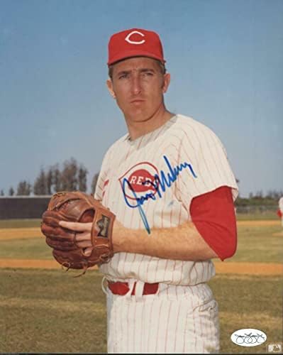 Jim Maloney Cincinnati Reds Aláírt Dedikált 8x10 Fotó W/Coa - Dedikált MLB Fotók