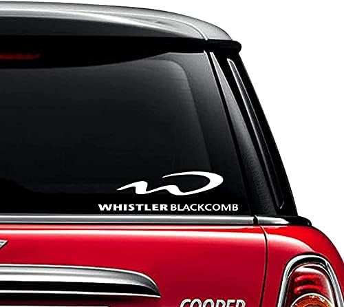 MAF Whistler Fekete Fésű Vinyl Matrica Fehér 5 - Matricát az Autók Laptop Falak Windows Toolbox Ajándék