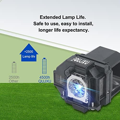 QUJXU ELPLP97 Csere Projektor Lámpa Epson V13H010L97 házi-Mozi U50 880 2250 2200 VS260 Pro EX9240 EX3280