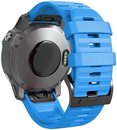 HEPUP 26 22mm Quick Fit Watchband A Garmin Fenix 7 7X 6X 6Pro Watch Szilikon Easy Fit Csukló Heveder Zenekar