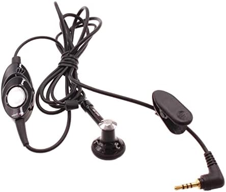 Mono Headset Vezetékes Fülhallgató Egyetlen Fülhallgató 2,5 mm-es Fejhallgató-Fekete Kompatibilis Alcatel