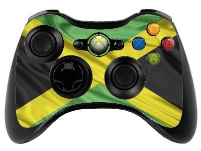 Különböző Jamaica Xbox 360 Távirányító/Gamepad Bőr / Vinyl Borító / Vinyl Wrap Xbr5