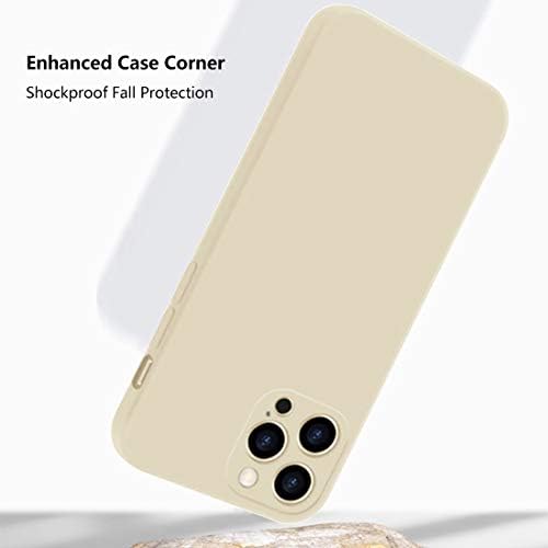 Ütésálló Szilikon Kompatibilis az iPhone 11 Pro Max 6.5, Négyzet Teljes Testet Borító Vékony Zselés Gumi